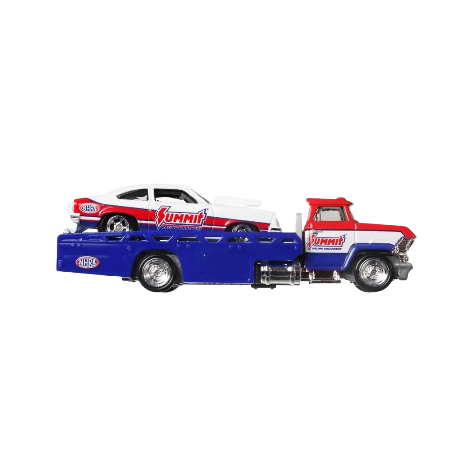 Hot Wheels Car Culture Team Transport '74 Chevrolet Vega Pro Stock & Horizon Hauler 2-Pack