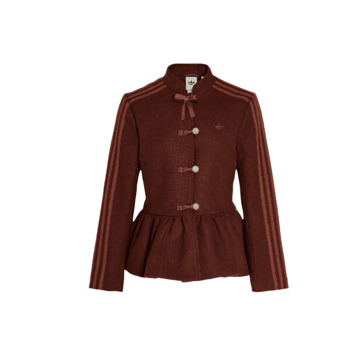 adidas Womens Chinese New Year CNY Jacket Brown Red