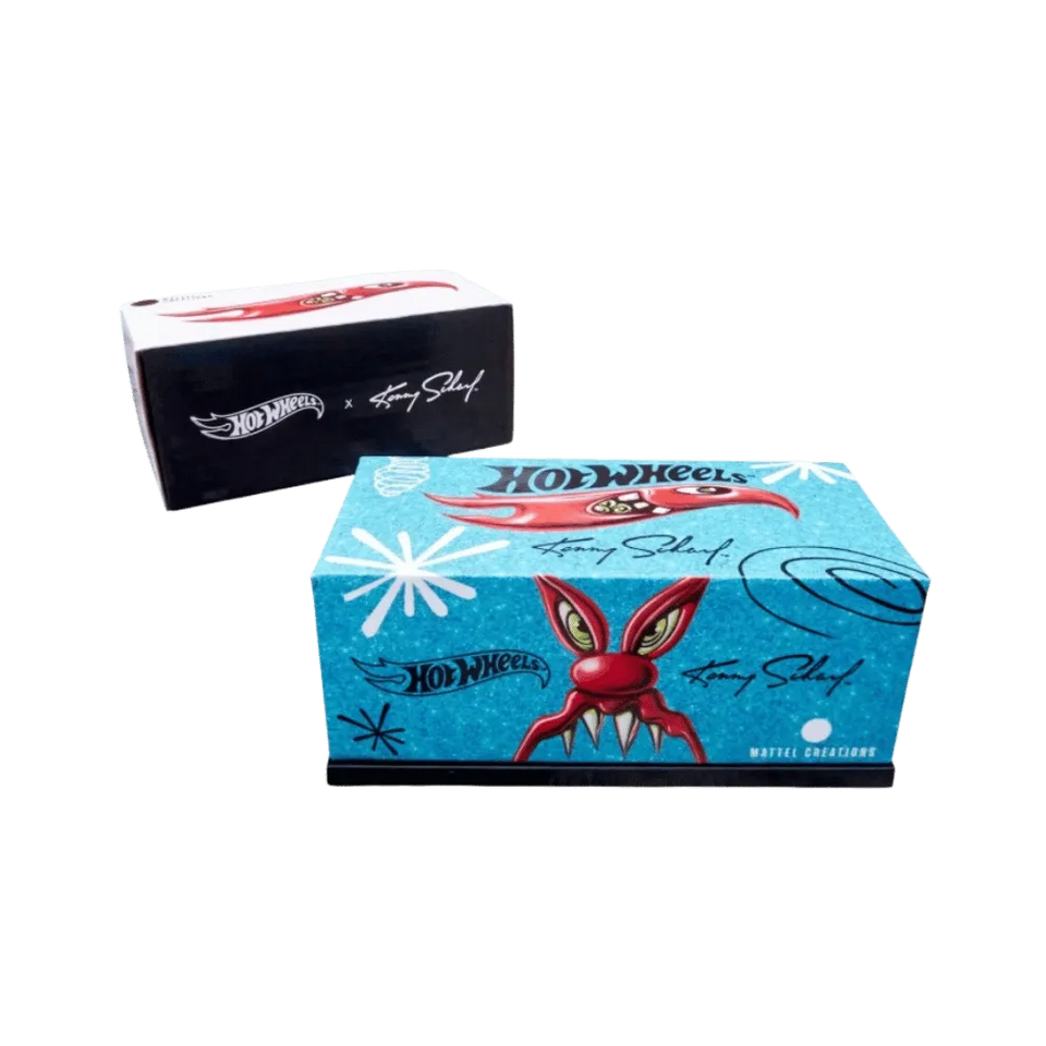 Hot Wheels x Kenny Scharf Signed Custom T-Bird