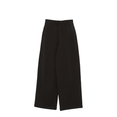 Dark Roast Wide Leg High Waist Trousers