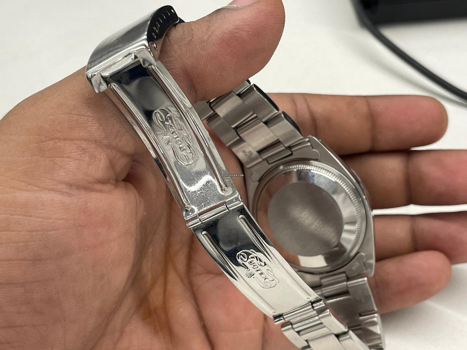 Rolex | Oyster Perpetual | 1500 | Steel | 34 mm | Steel | Blue | Automatic