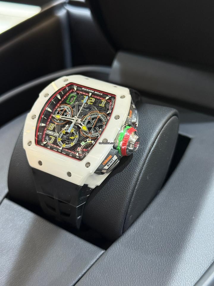 Richard Mille RM65-01 Split second chronograph White Carbon TPT 2025 New Release