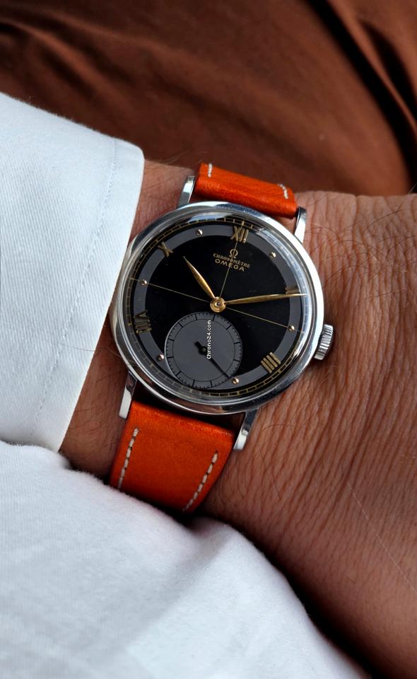 Omega Jumbo CK2366 Kal 30 T2 RG Military Chronomètre 1944 Black Dial RARE WWW DIRTY DOZEN