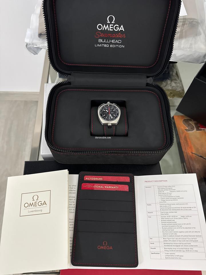 Omega Seamaster Bullhead Co-axial Chronograph Never used