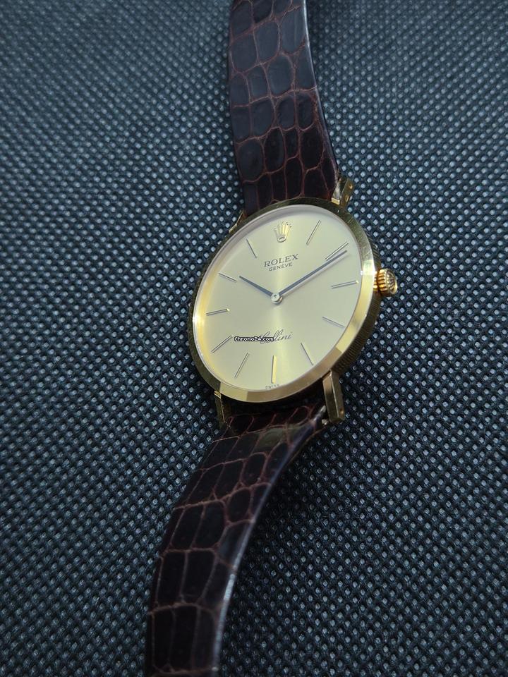 Rolex | Cellini | 4112 | 32 mm | Leather | Manual winding
