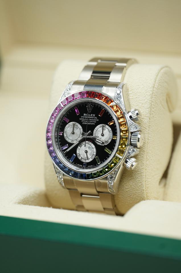 Rolex | Daytona | 126599RBOW | White gold | White gold | Automatic