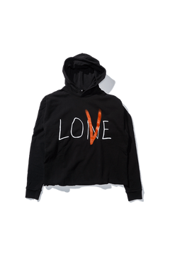VLONE LOVE BLACK HOODIE
