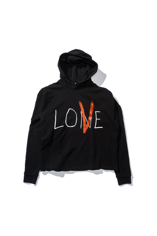 VLONE LOVE BLACK HOODIE