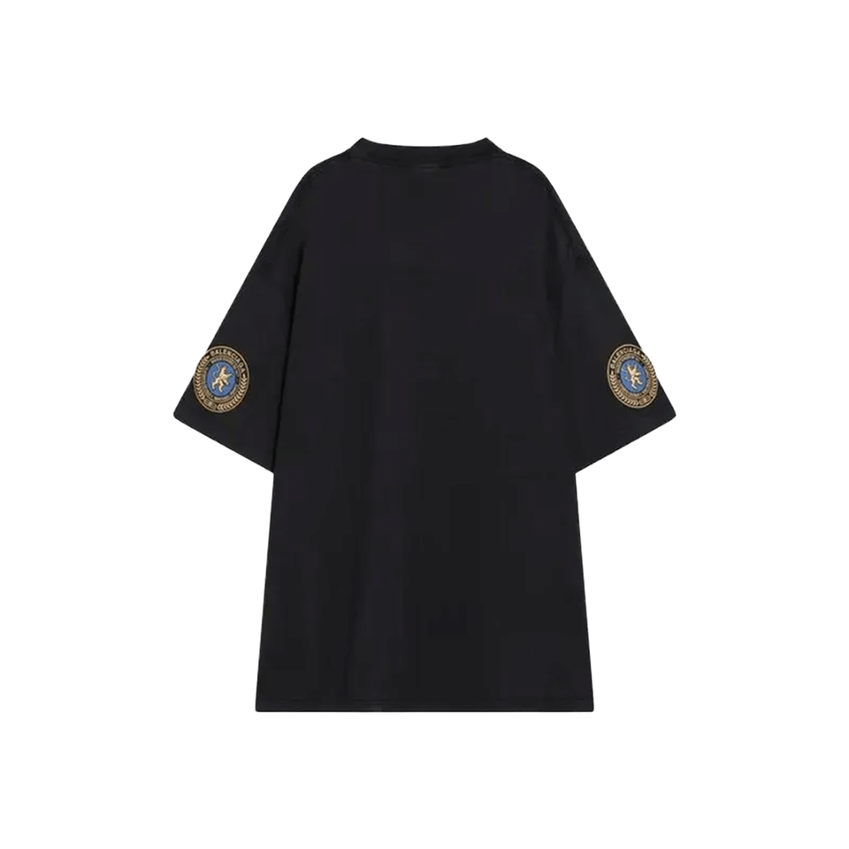 BALENCIAGA Uniform Merch Dry Jersey Oversized Tee (SS25)