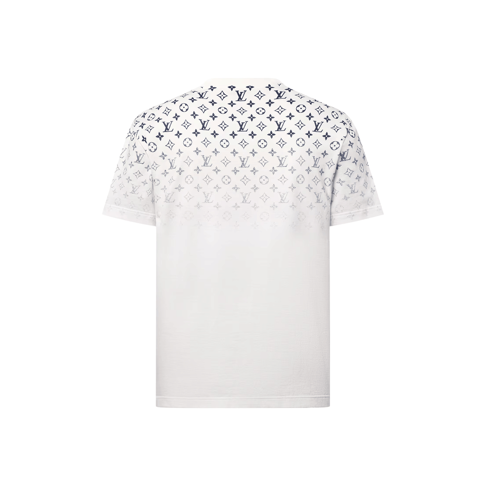 LOUIS VUITTON Gradient Cotton Tee Blanc (SS25)