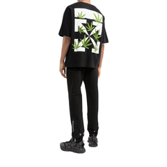 OFF-WHITE Weed Arrows Oversized Skate S/S Tee Black/Green (SS22)