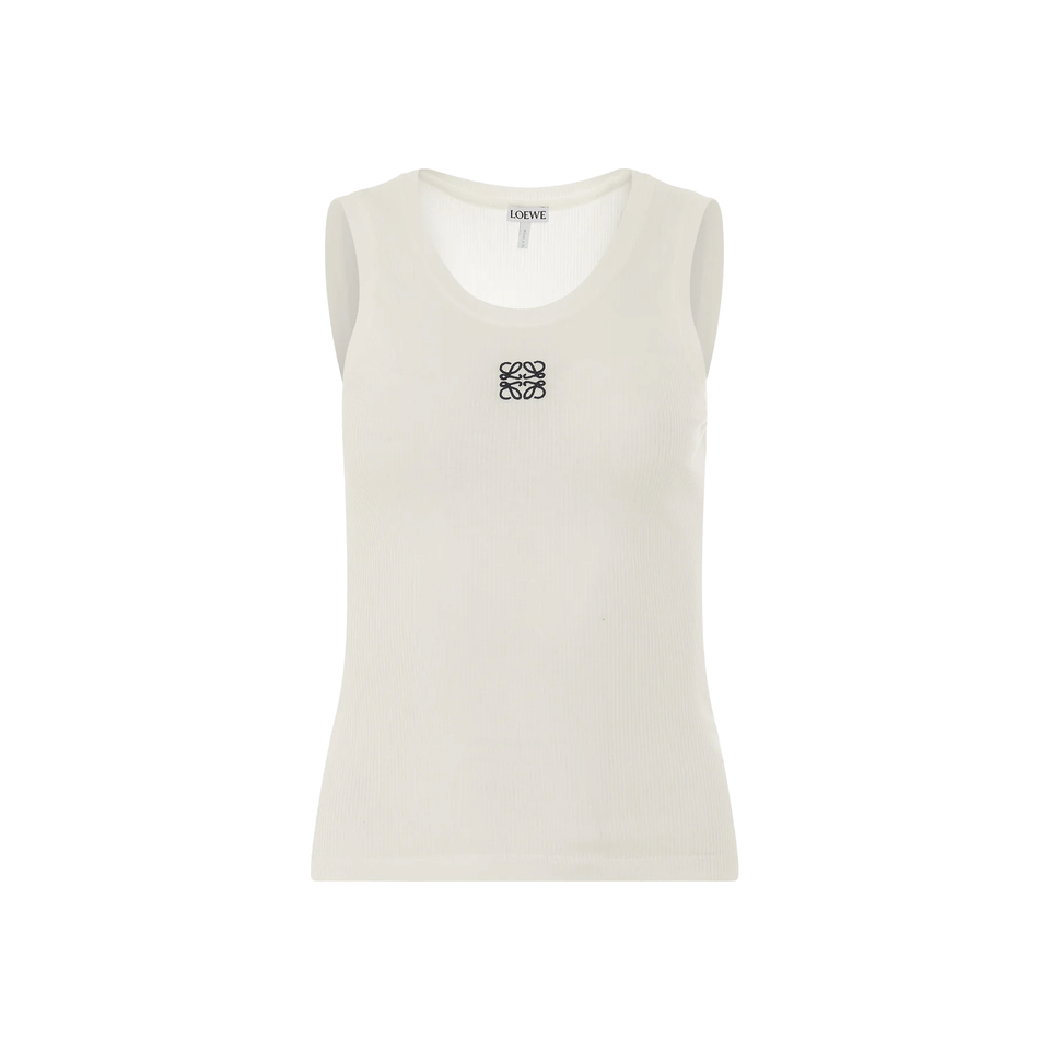 LOEWE Anagram Tank Top White (SS23)