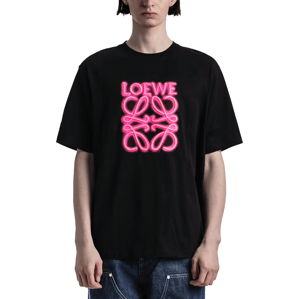 LOEWE Neon Tee Black (SS22)