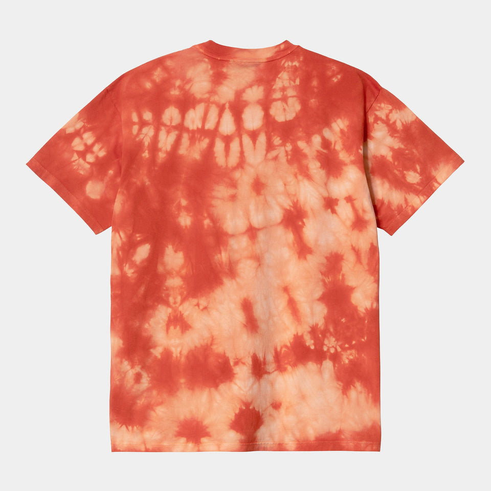 Carhartt Work in Progress Carhartt WIP S/S Global T-Shirt - Elba / Grapefruit / Black