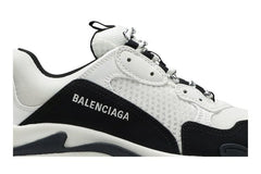 Balenciaga Triple S White Black