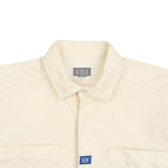 Cav Empt Brushed Cotton Design Big Shirt - White