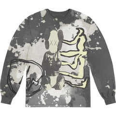 Travis Scott Cactus Jack by Travis Scott x KAWS For Fragment Long-Sleeve Tee 'Tie Dye' M