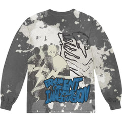 Travis Scott Cactus Jack by Travis Scott x KAWS For Fragment Long-Sleeve Tee 'Tie Dye' M