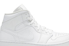 Air Jordan 1 Mid Triple White 2020