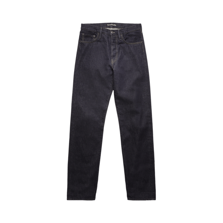 Acne Studios Face Patch Jeans Black