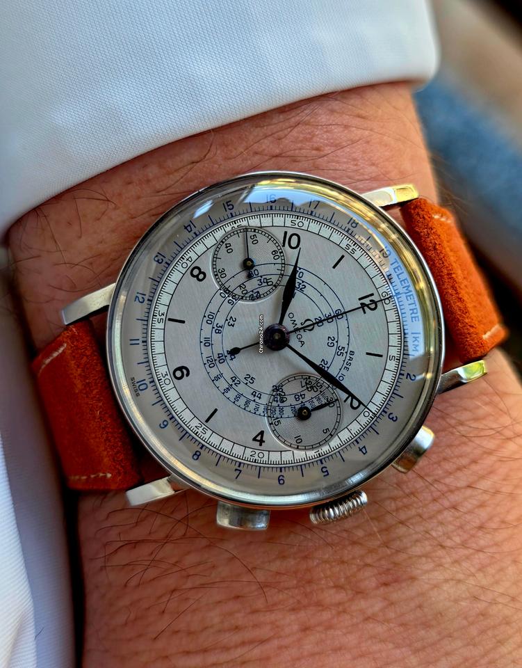 Omega Museum CK2393 MUSEUM JUMBO CAL 33.3 CHRO del 1940 TOP CONDITION LIKE NOS CK987