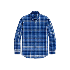 Ralph Lauren Classic fit Plaid Oxford Cotton Shirt