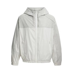 Coach Hooded Windbreaker in Dove Multi