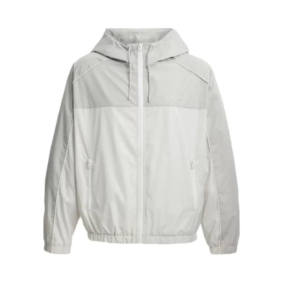 Coach Hooded Windbreaker in Dove Multi