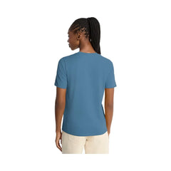 Michael Kors Sequined Logo Cotton T-Shirt DK CHAMBRAY