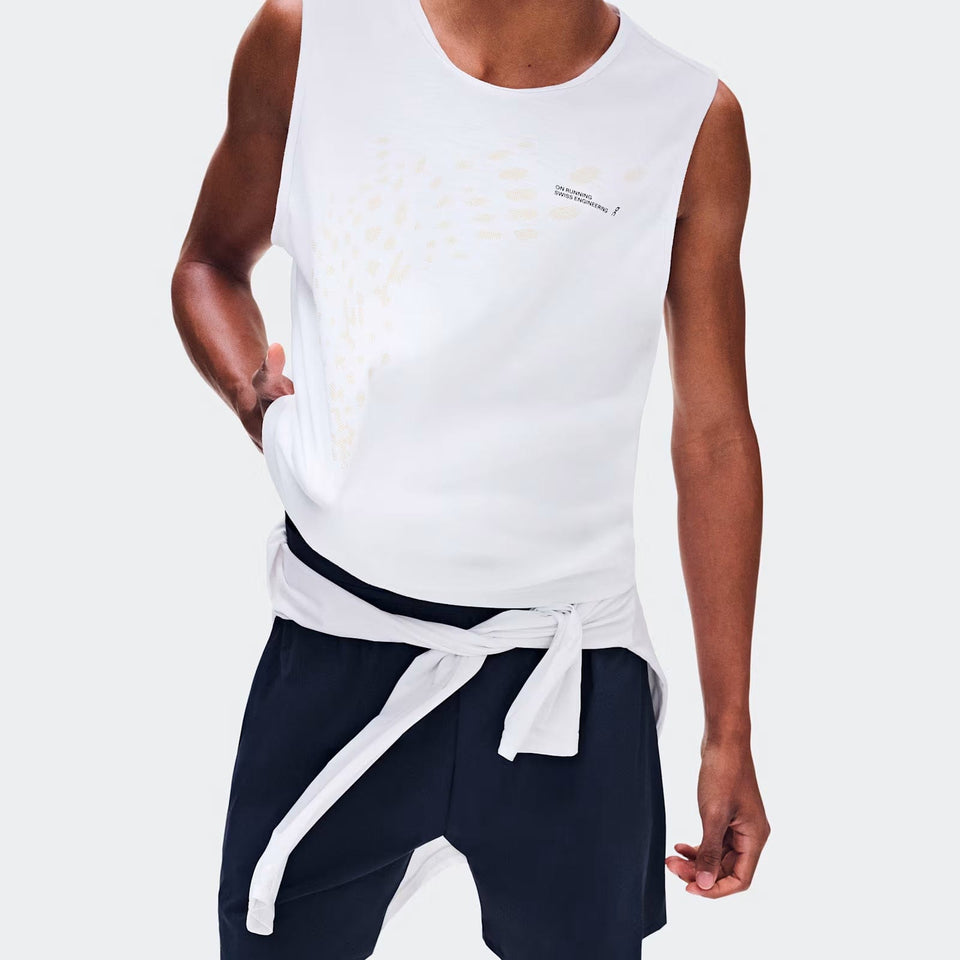On On Run Tank White