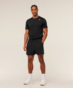 Gymshark Active Rest 6" Shorts Gs Black