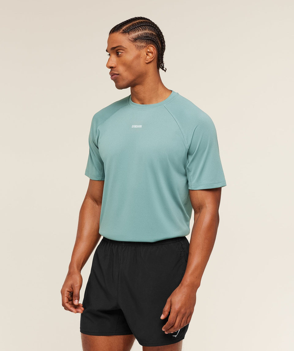 Gymshark Train T-Shirt Storm Blue