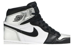 Air Jordan 1 Retro High OG Silver Toe