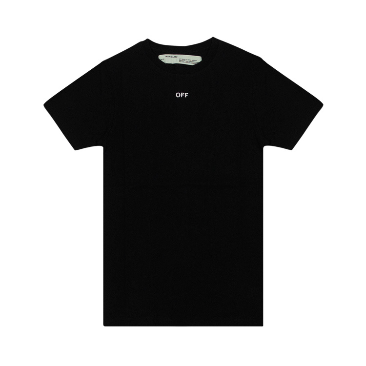 Off-White Skulls Shorts-Sleeve T-Shirt Black