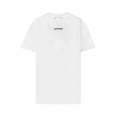Off-White Blue Marker White Blue Oversized T-Shirt