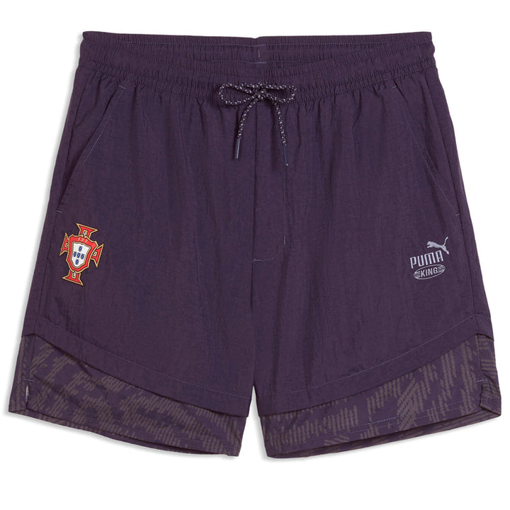Puma Salehe Bembury x Puma Portugal KING Shorts - Deep Plum