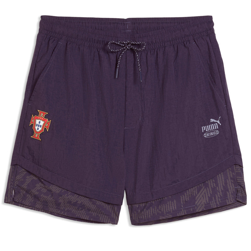 Puma Salehe Bembury x Puma Portugal KING Shorts - Deep Plum