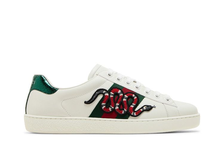 GUCCI ACE EMBROIDERED SNEAKER 'SNAKE'