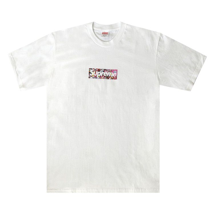 Supreme x Murakami COVID-19 Relief Box Logo T-Shirt White