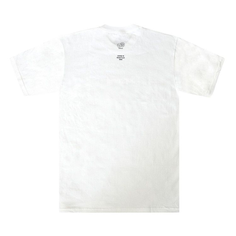 Supreme x Murakami COVID-19 Relief Box Logo T-Shirt White