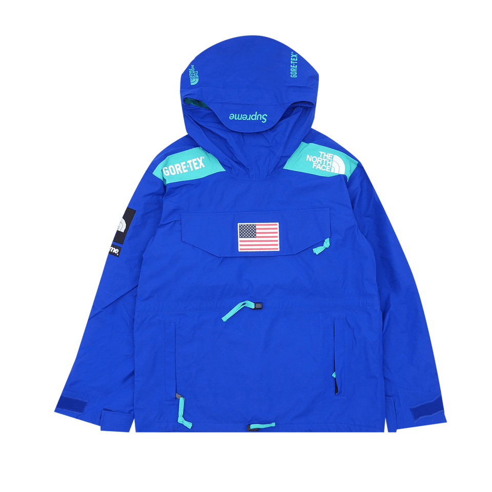 Supreme x The North Face Trans Antarctica Expedition Pullover Jacket Royal