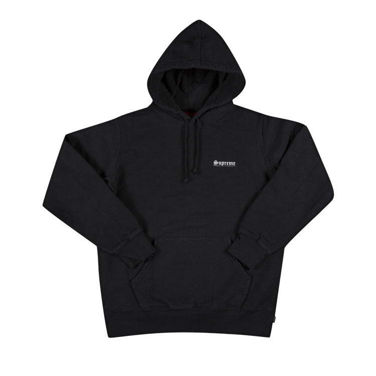 Supreme Mary Hoodie Black