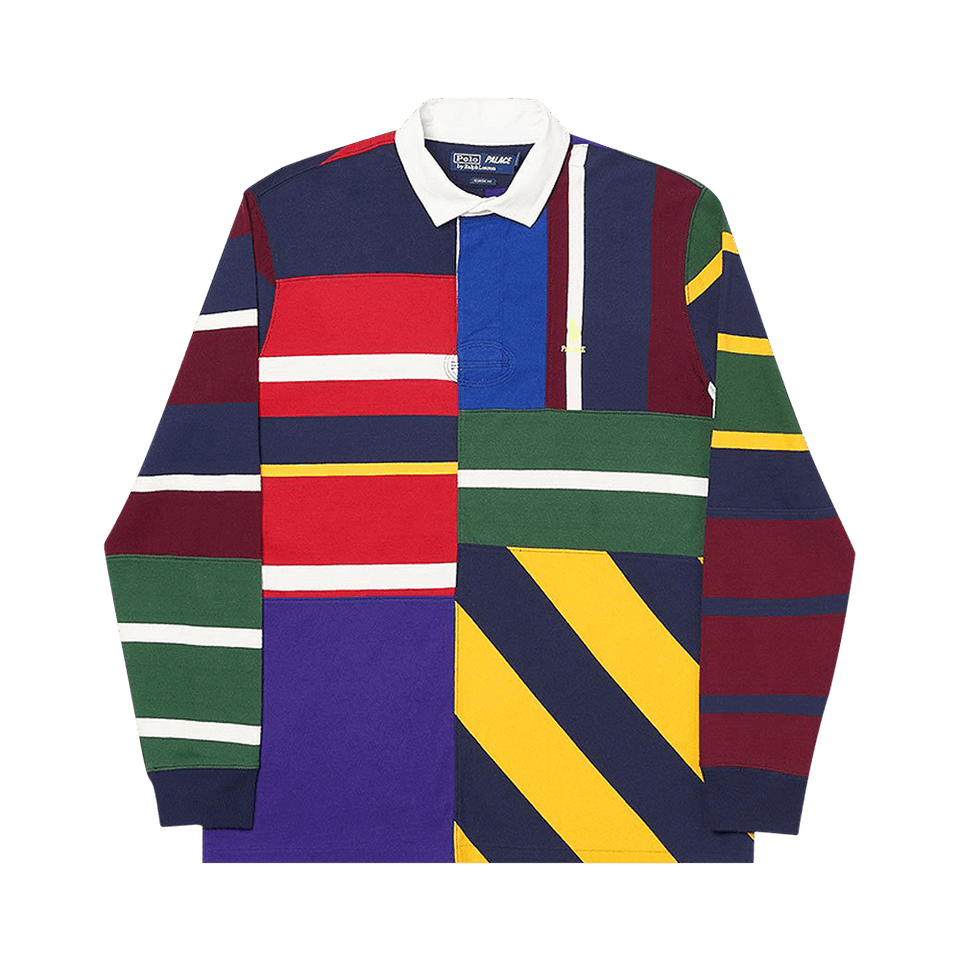Palace x Ralph Lauren Pieced Rugby Polo Multicolor
