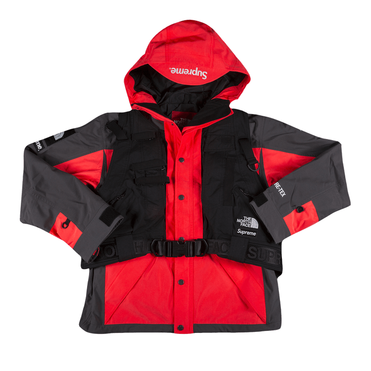 Supreme x The North Face RTG Jacket + Vest Bright Red