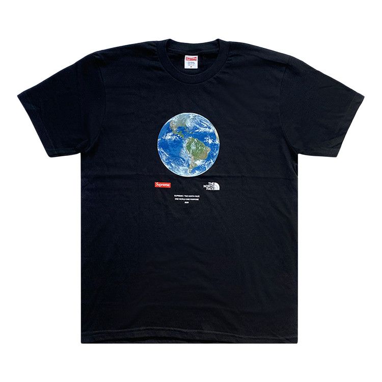 Supreme x The North Face One World T-Shirt Black