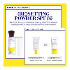 (Re)setting 100% Mineral Powder Broad Spectrum Sunscreen SPF 35 PA+++