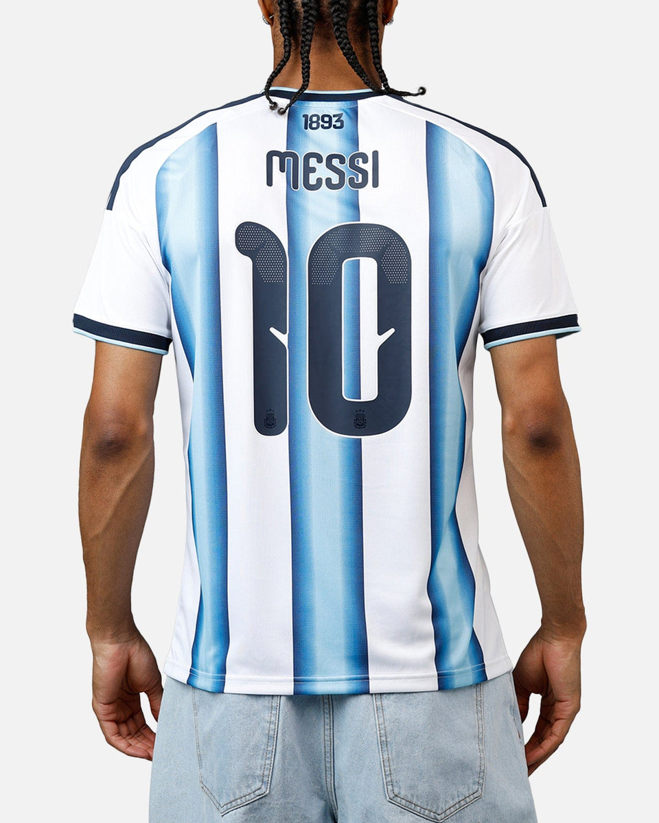 adidas Argentina Lionel Messi 26 Home Replica Jersey Black/Blue
