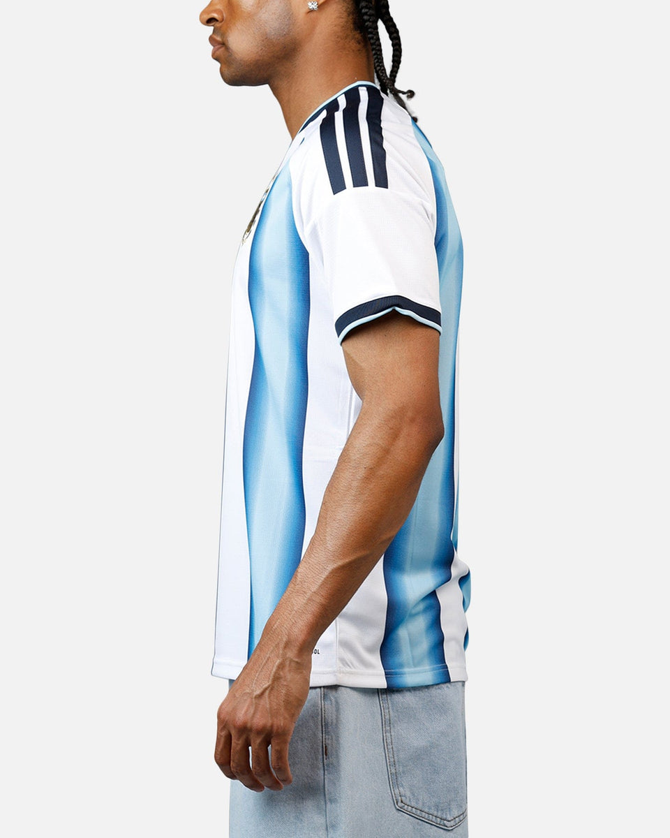 adidas Argentina Lionel Messi 26 Home Replica Jersey Black/Blue