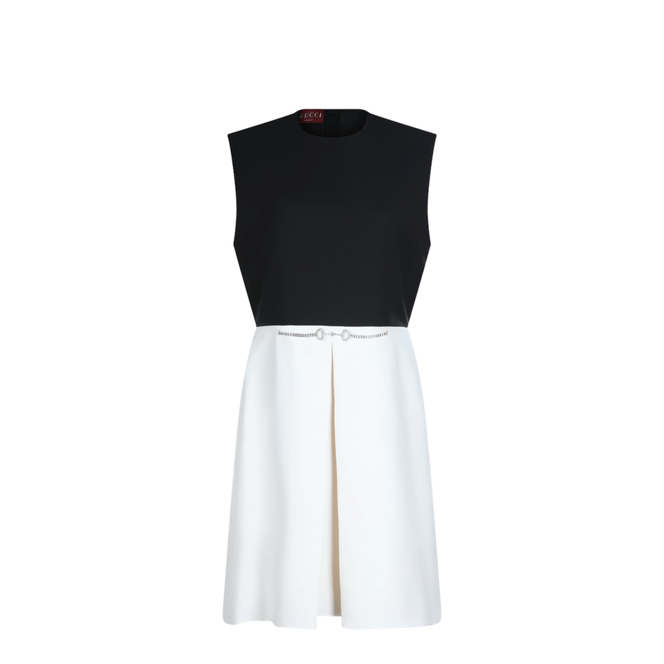 Gucci Two - Tone Cady Dress