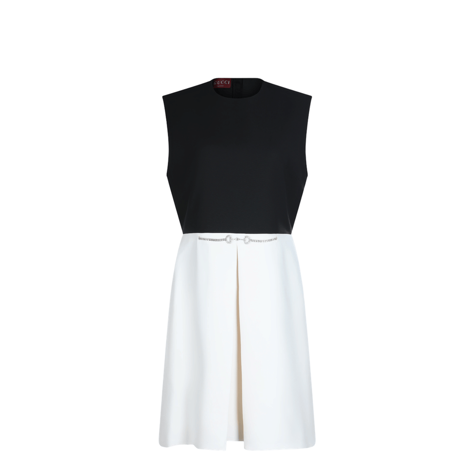Gucci Two - Tone Cady Dress